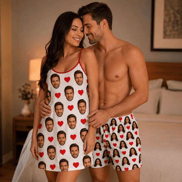 Kit Camisola + Short Personalizado com Foto