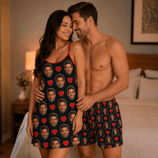 Kit Camisola + Short Personalizado com Foto